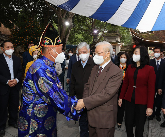 Tổng Bí thư chúc Tết tại tỉnh Bắc Ninh