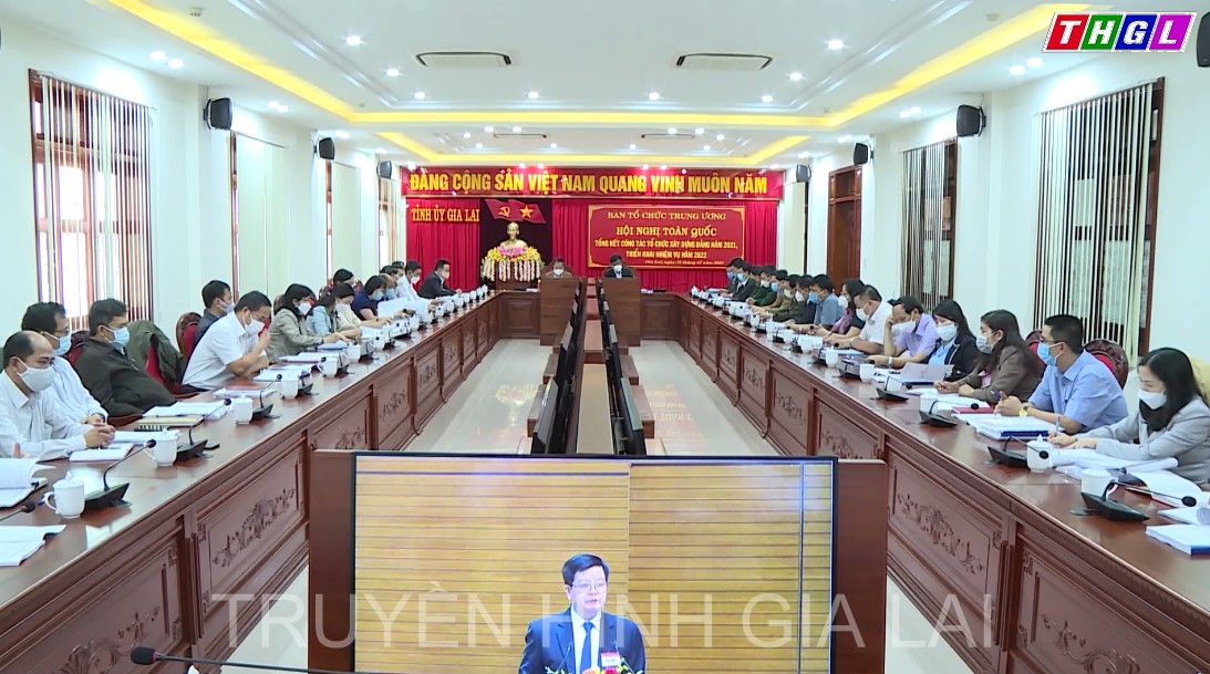 Ban Tổ chức Trung ương tổng kết công tác xây dựng Đảng năm 2021, triển khai nhiệm vụ năm 2022