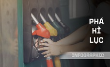 5 lần tăng “thần tốc”, giá xăng cao chưa từng có