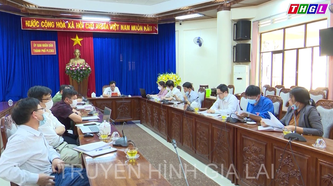 Thành phố Pleiku họp thống nhất nội dung dự thảo kế hoạch phát triển du lịch  thành phố Pleiku năm 2022