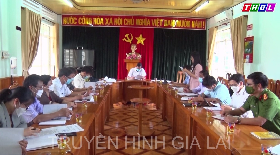 UBND huyện Kbang tổ chức Hội nghị thành viên tháng 2.2022