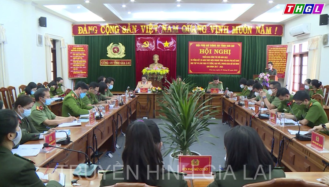 Phụ nữ Công an tỉnh Gia Lai tổng kết 5 năm thực hiện phong trào thi đua