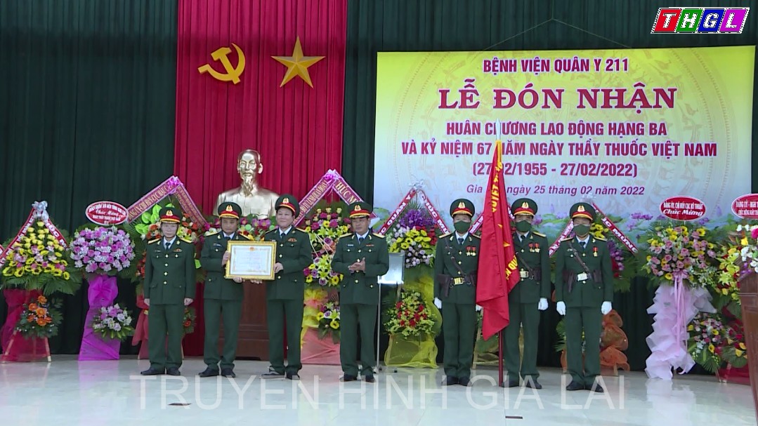 Bệnh viện Quân y 211 kỷ niệm 67 năm ngày Thầy thuốc Việt Nam  và đón nhận Huân chương Lao động hạng 3