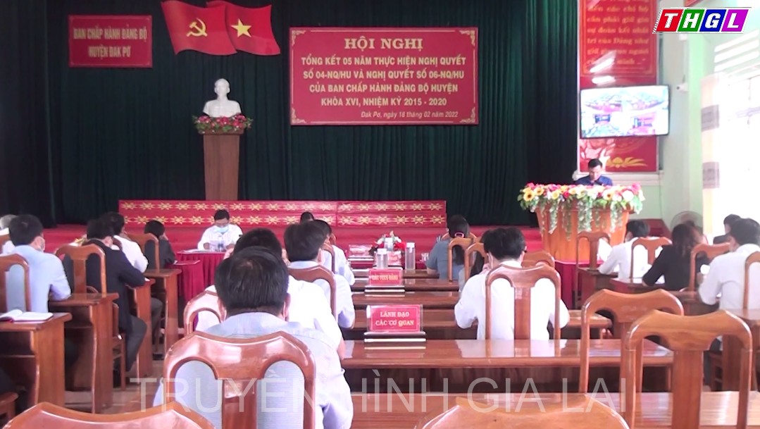 Đak Pơ tổng kết 5 năm thực hiện Nghị quyết 04 và Nghị quyết 06 của BCH Đảng bộ huyện