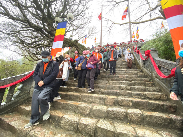 Lễ cầu quốc thái dân an xuân Yên Tử năm 2022