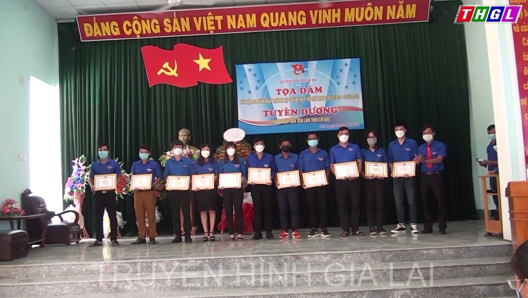 Đak Pơ: 14 cá nhân đạt danh hiệu Thanh niên tiên tiến làm theo lời Bác