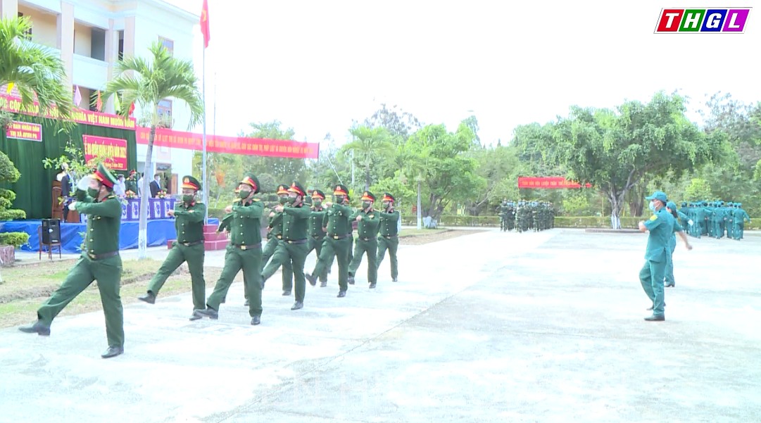Các địa phương tổ chức lễ ra quân Huấn luyện năm 2022