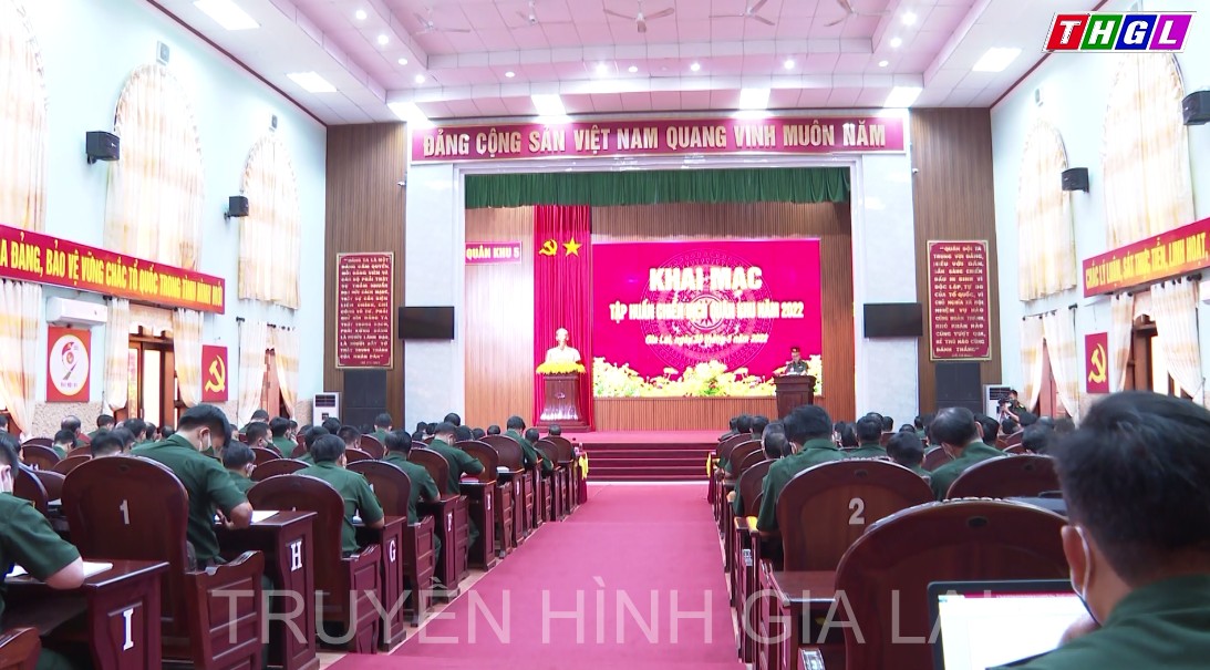 Khai mạc Tập huấn chiến dịch Quân khu năm 2022