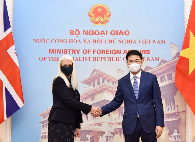 Việt Nam là đối tác quan trọng ở khu vực Ấn Độ Dương-Thái Bình Dương của Vương quốc Anh