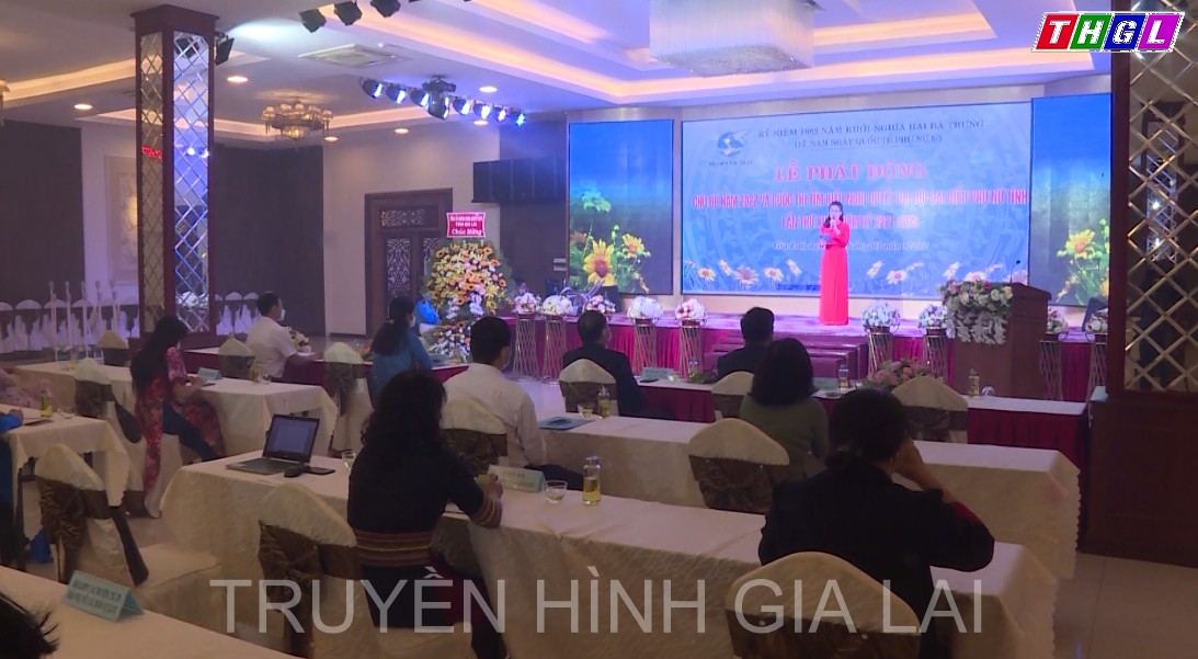 Hội LHPN tỉnh Gia Lai tổ chức Lễ phát động chủ đề năm 2022 và Cuộc thi tìm hiểu Nghị quyết Đại hội đại biểu Phụ nữ tỉnh lần thứ XIV, nhiệm kỳ 2021 – 2026