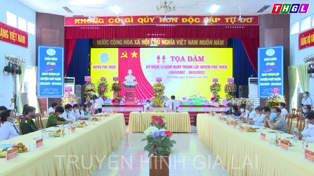 Huyện Phú Thiện: Tọa đàm Kỷ niệm 15 năm ngày thành lập