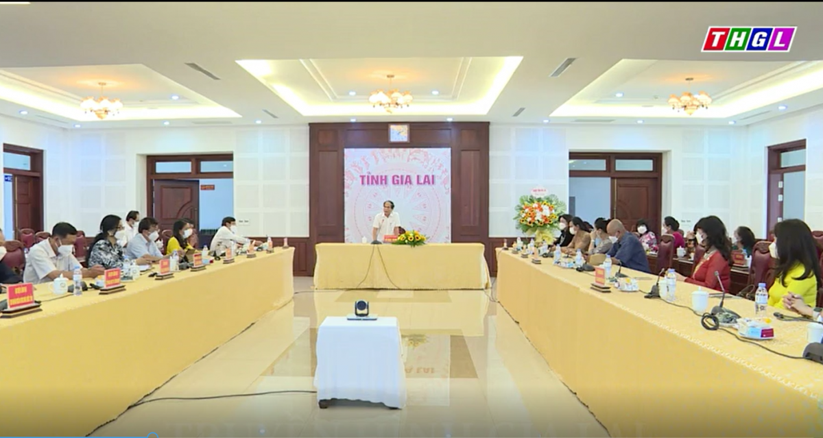 UBND tỉnh Gia Lai tổ chức gặp mặt Hội Nữ doanh nhân tỉnh nhân Ngày Quốc tế Phụ nữ (8/3)
