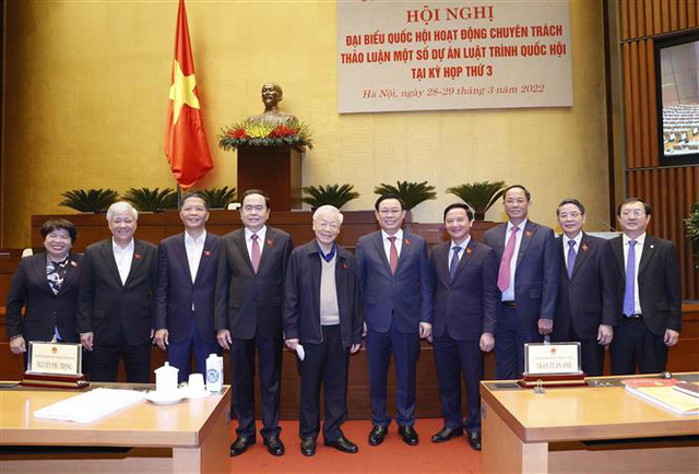 Tổng Bí thư Nguyễn Phú Trọng dự Hội nghị đại biểu Quốc hội chuyên trách