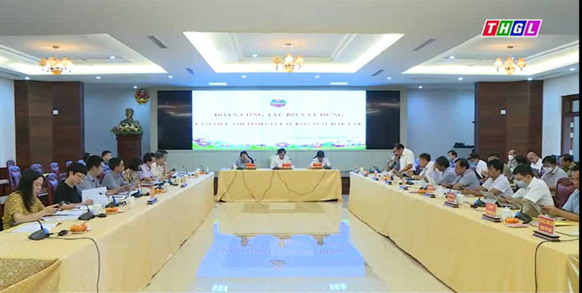 Đoàn công tác của Bộ Xây dựng làm việc với UBND các tỉnh Gia Lai, Kon Tum, Đắk Lắk