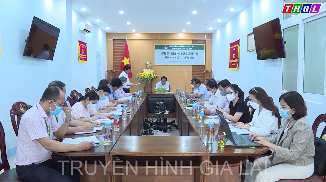 Ban Đại diện HĐQT Ngân hàng Chính sách xã hội Chi nhánh tỉnh Gia Lai sơ kết công tác quý I, triển khai nhiệm vụ quý 2 năm 2022