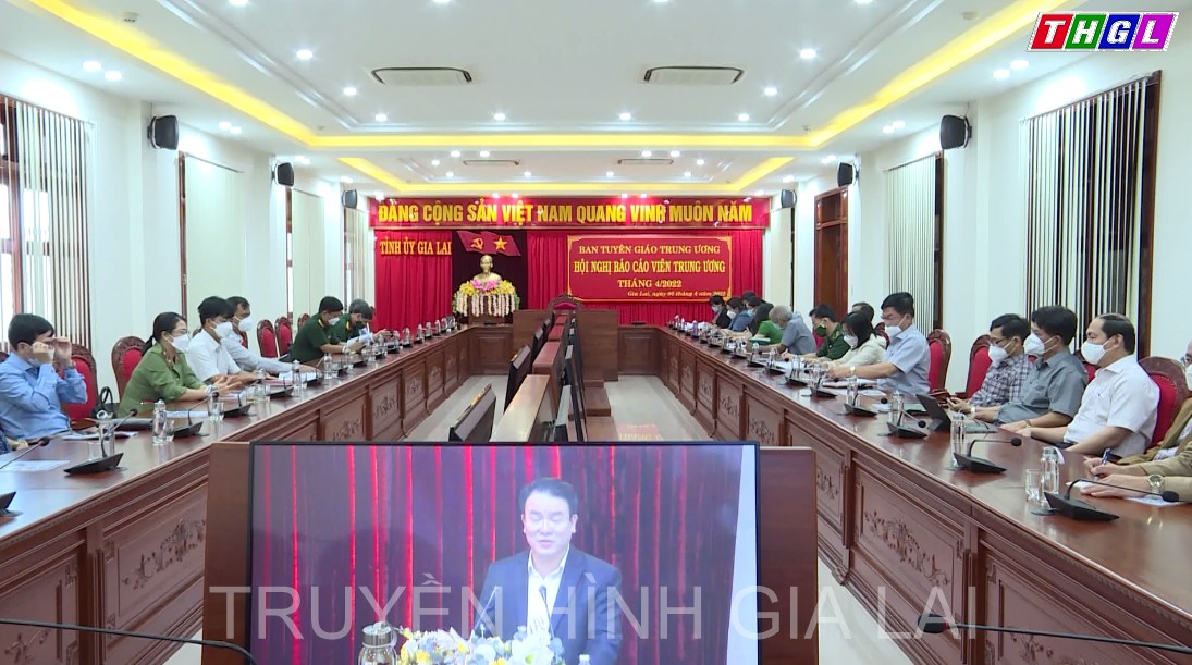 Hội nghị báo cáo viên Trung ương tháng 4 năm 2022