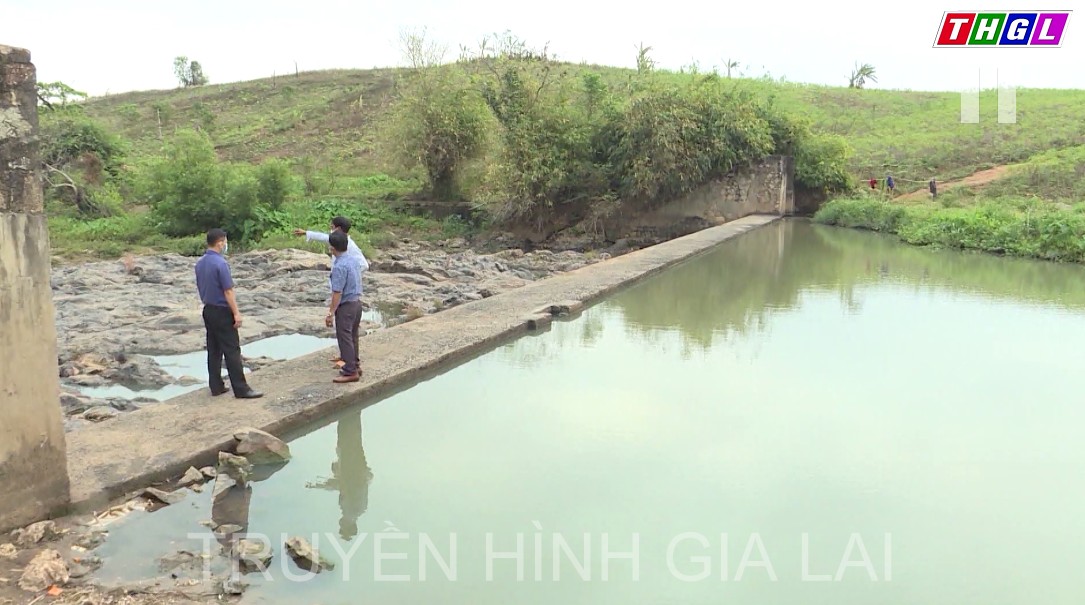 Kông Chro đảm bảo nước tưới cho cây trồng cuối vụ Đông Xuân 2021-2022