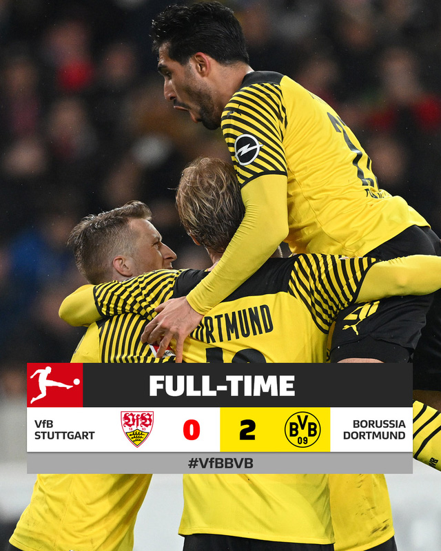 Julian Brandt tỏa sáng, Dortmund thắng dễ trên sân Stuttgart