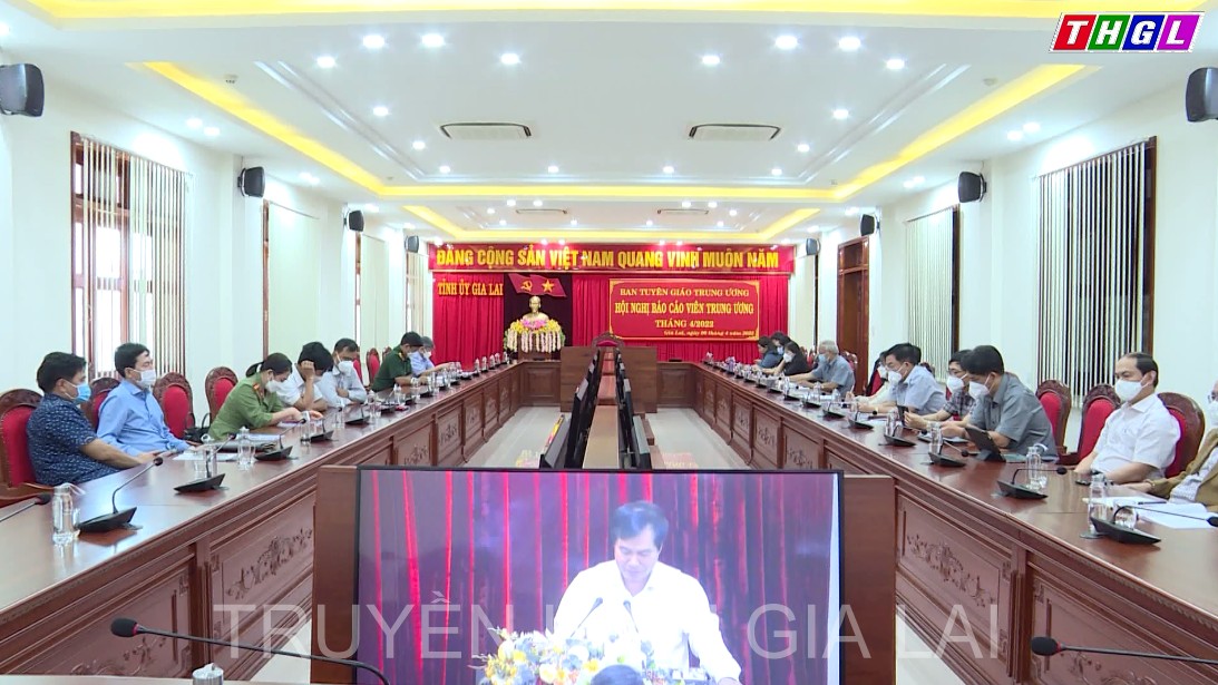 Hội nghị báo cáo viên Trung ương tháng 4 năm 2022