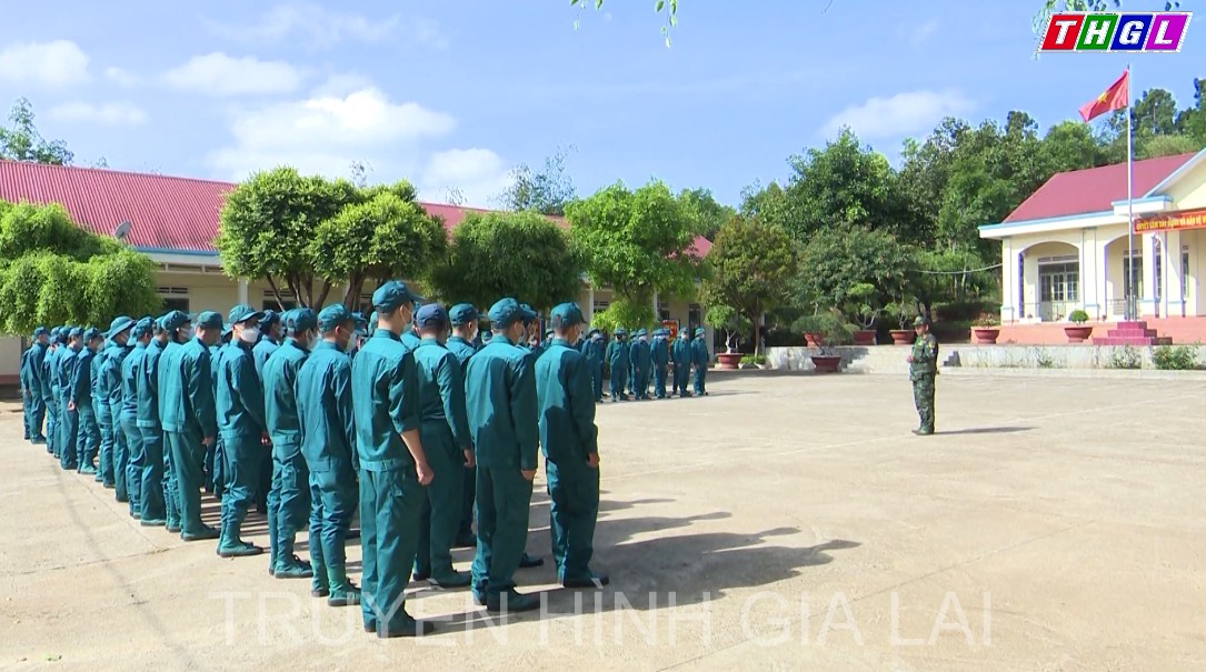 Thành phố Pleiku tổ chức huấn luyện dân quân năm thứ nhất năm 2022
