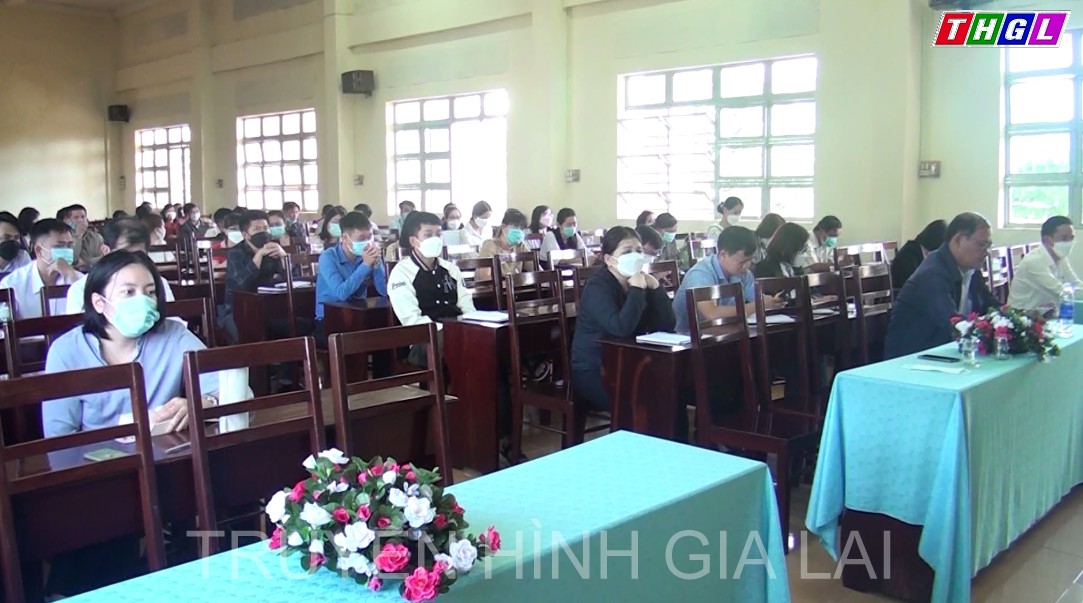 Ban tuyên giáo Thành uỷ tổ chức lớp bồi dưỡng, cập nhập kiến thức cho cán bộ đảng viên cơ sở năm 2022