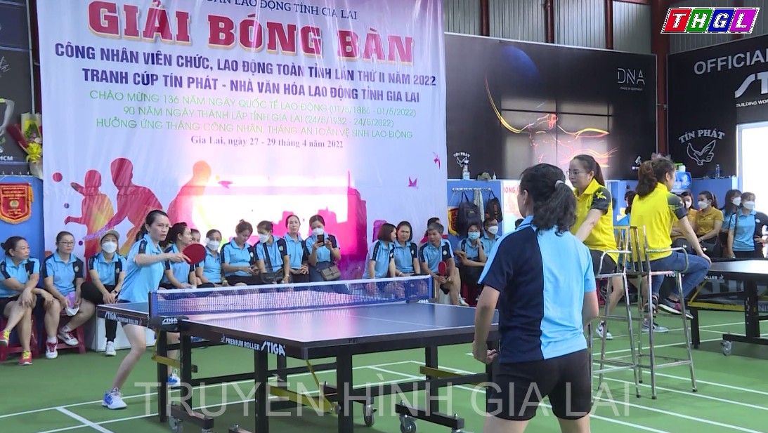 Sôi nổi, hấp dẫn Giải bóng bàn CNVC-LĐ toàn tỉnh lần thứ II