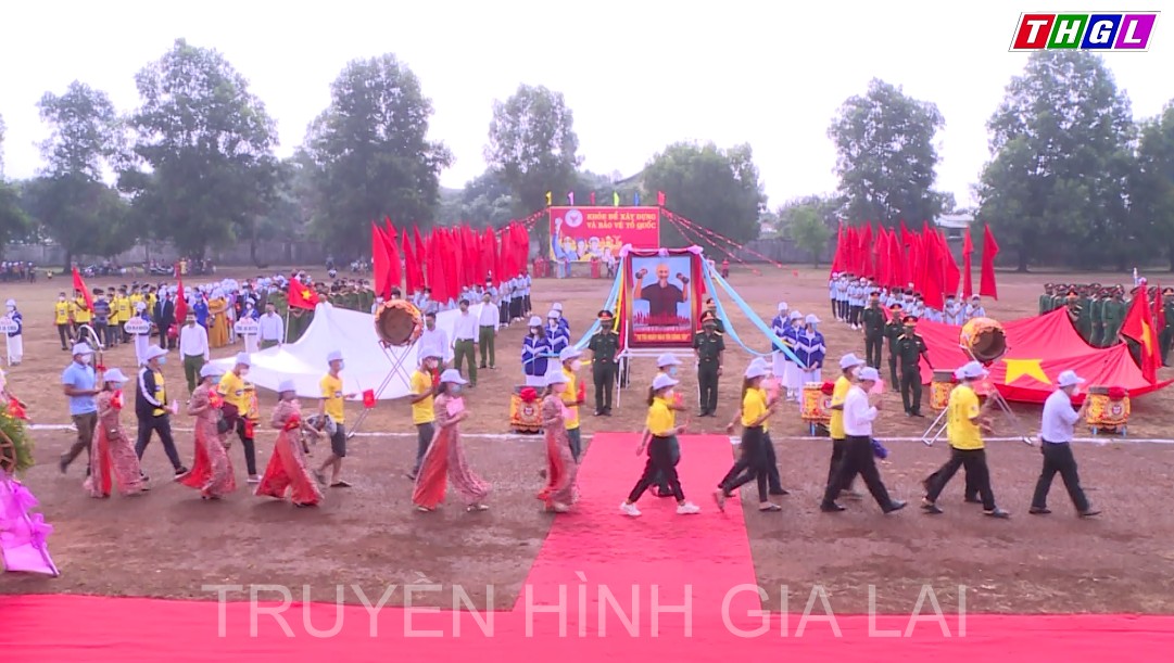 Huyện Ia Grai khai mạc Đại hội TDTT lần thứ VII năm 2022