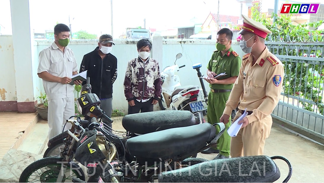 Kbang xử lý nghiêm tình trạng thanh thiếu niên vi phạm trật tự an toàn giao thông