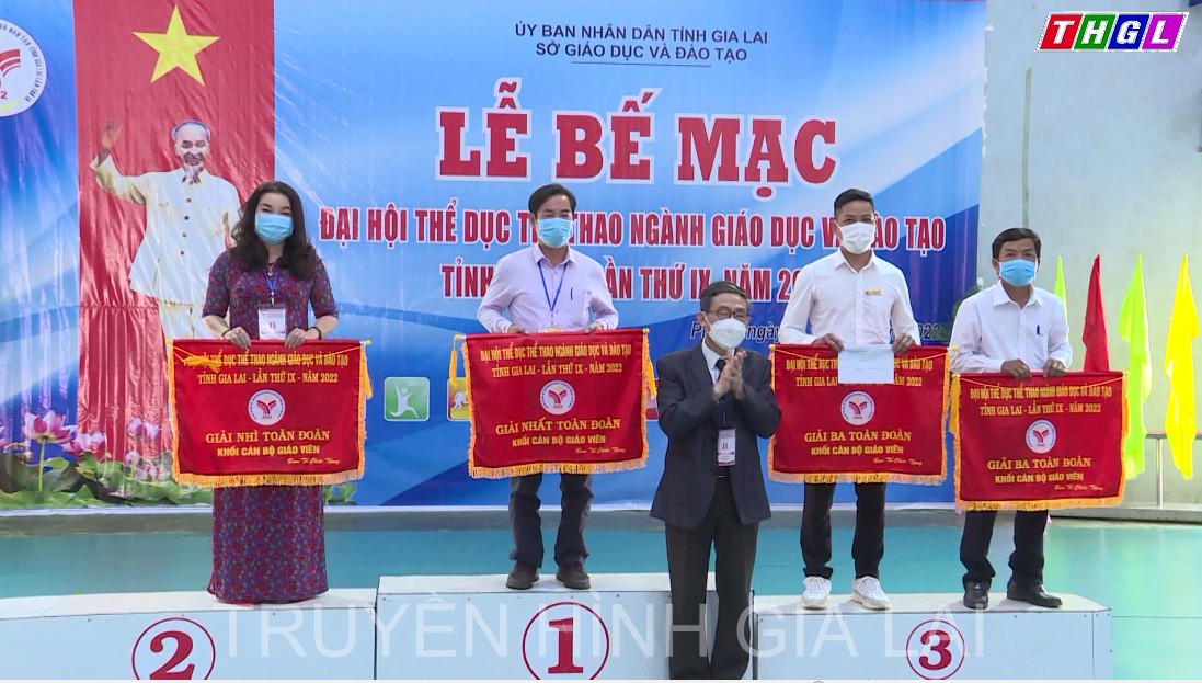 Bế mạc Đại hội Thể dục thể thao ngành Giáo dục và Đào tạo tỉnh năm 2022