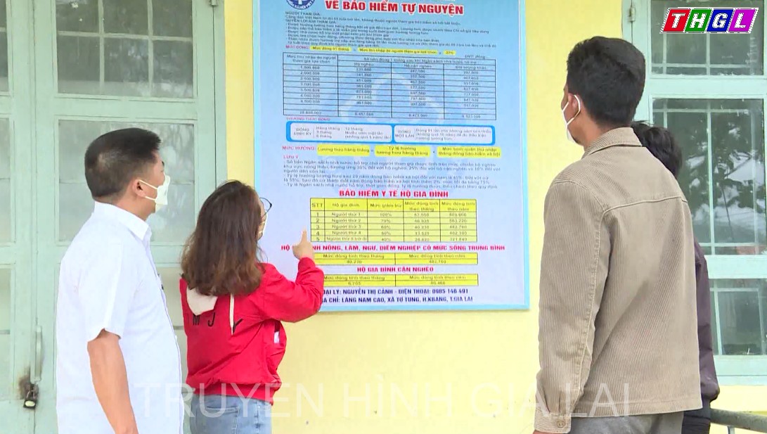 Kbang tăng cường vận động đồng bào DTTS tham gia BHYT