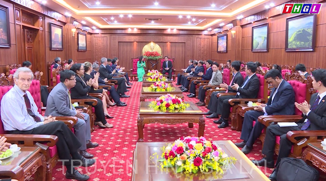 Thường trực Tỉnh ủy tiếp Đoàn Lãnh sự quán tại Thành phố Hồ Chí Minh thăm, chào xã giao