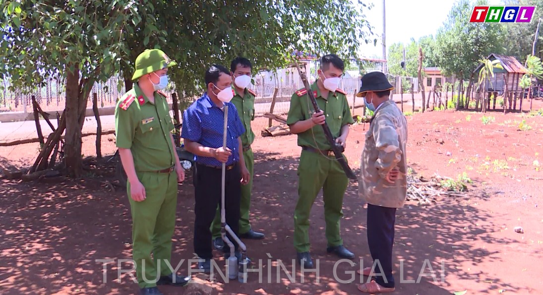 Tăng cường các giải pháp đảm bảo an ninh trật tự tại xã vùng khó Đê Ar, huyện Mang Yang