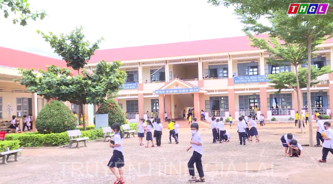 Các đơn vị trường học ở huyện Ia Grai tích cực thực hiện phong trào xanh sạch đẹp