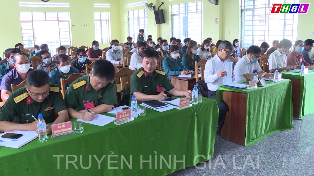 Chư Pah tổ chức hội thi tìm hiểu về luật Dân quân tự vệ năm 2022