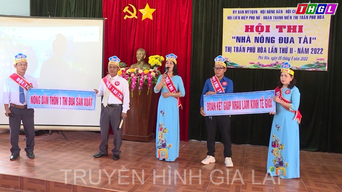 Hội Nông dân thị trấn Phú Hòa, huyện Chư Păh tổ chức Hội thi Nhà nông đua tài năm 2022