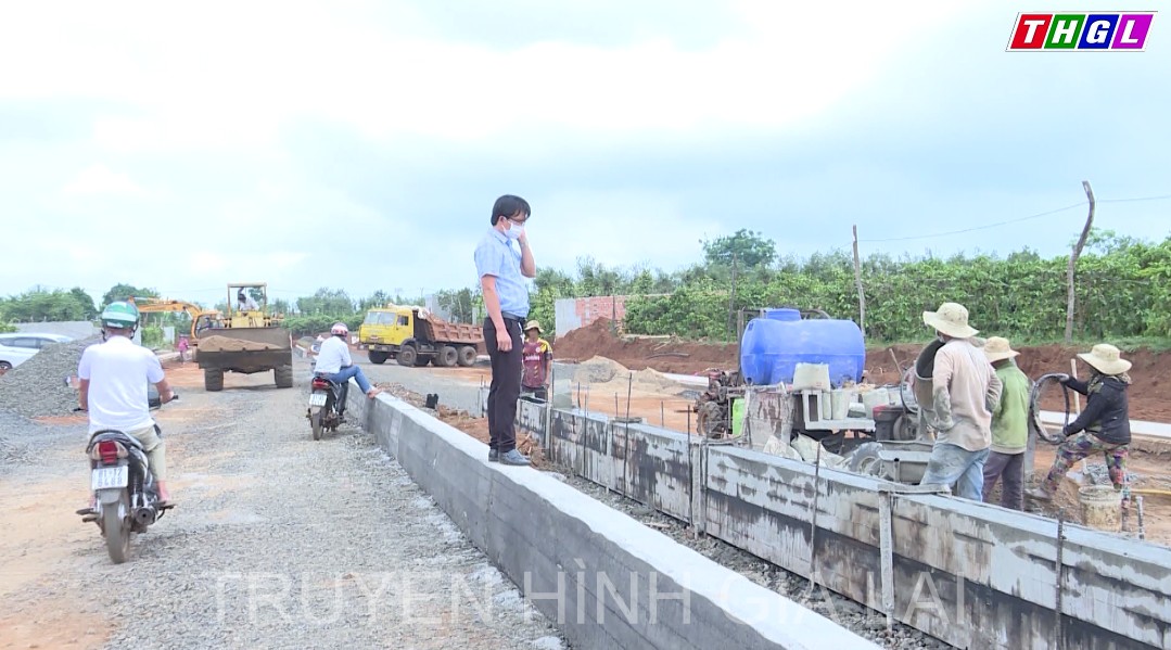  Huyện Chư Sê tập trung hoàn thiện hạ tầng giao thông  kết nối thị trấn Chư Sê với các xã lân cận