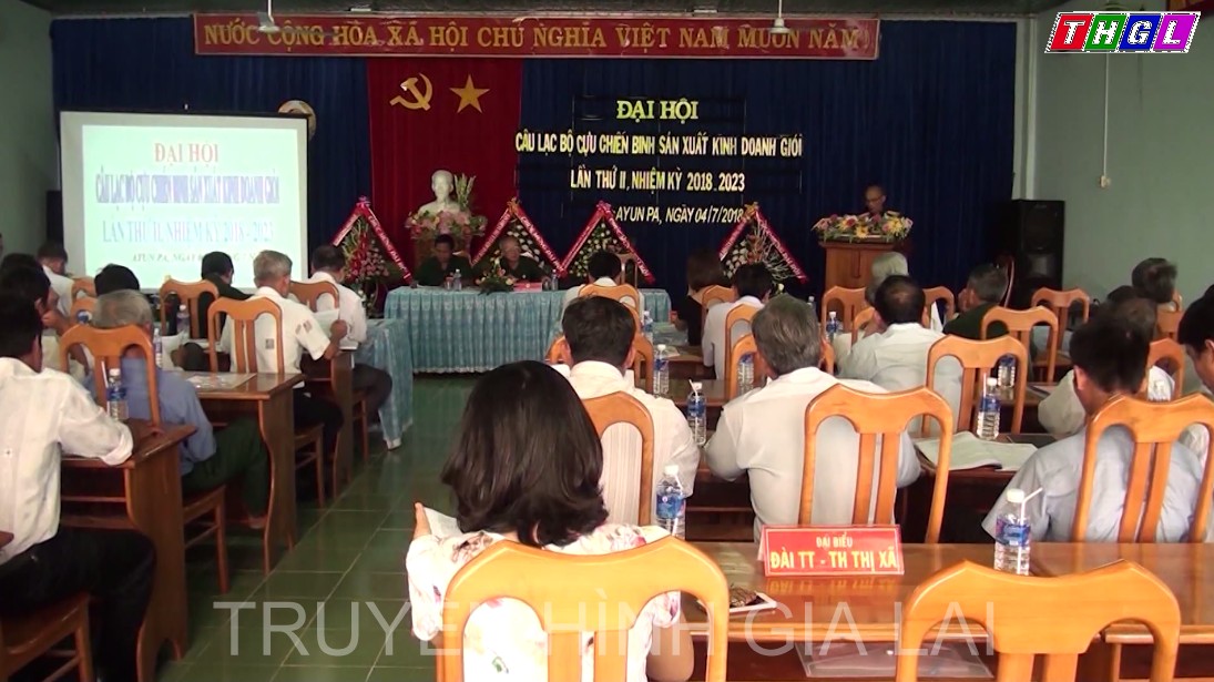 Cựu chiến binh thị xã Ayun Pa phát huy truyền thống Bộ đội Cụ Hồ