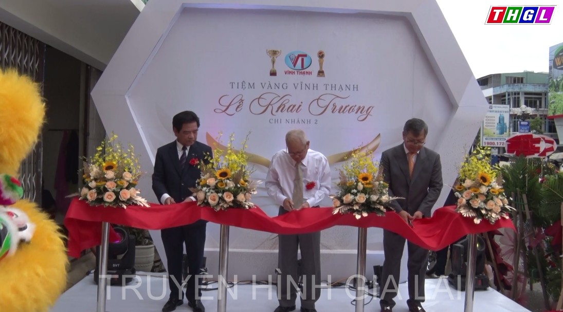 Khai trương tiệm vàng Vĩnh Thạnh chi nhánh 2