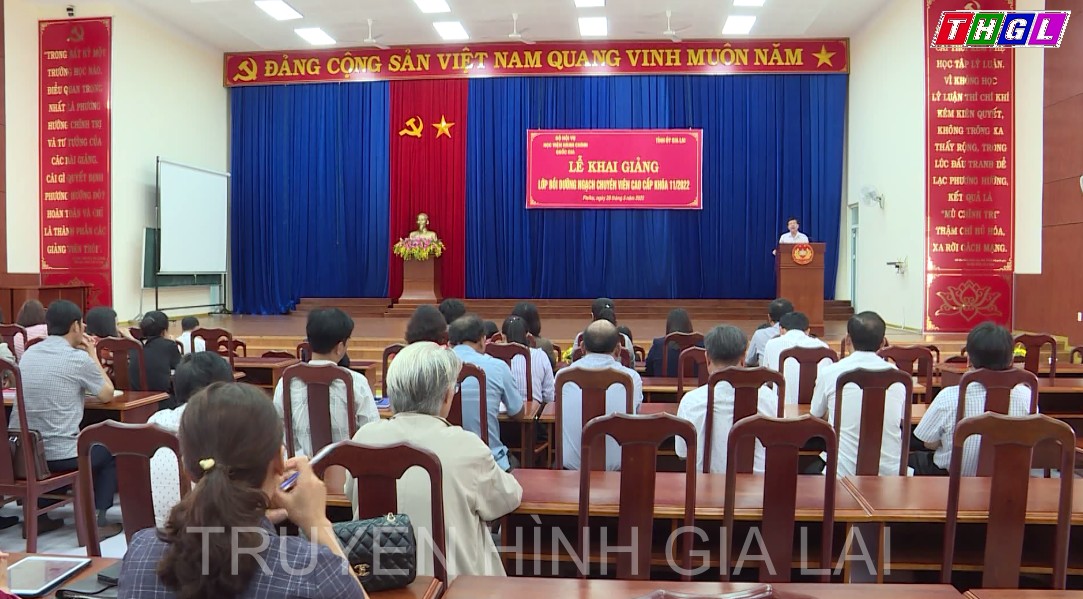 Lễ Khai giảng Lớp bồi dưỡng ngạch chuyên viên cao cấp khoá 11/2022