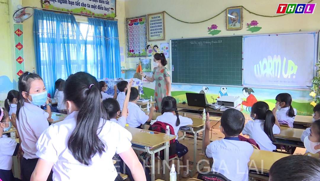 Đảm bảo 100% học sinh lớp 3 được học tiếng Anh từ năm học 2023 – 2024