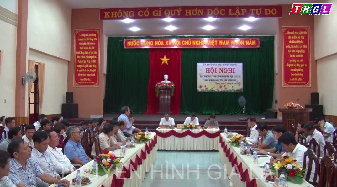 Huyện Kbang tổ chức gặp mặt, đối ngoại doanh nghiệp, hợp tác xã