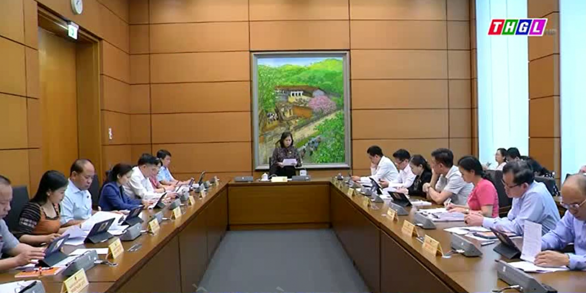 Quốc hội thảo luận về các Dự án Luật: Phòng chống bạo lực gia đình (sửa đổi);  Thực hiện dân chủ cơ sở.