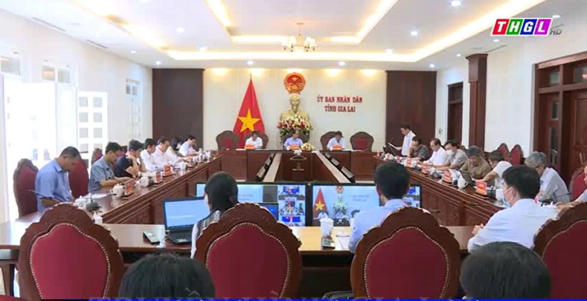 Lãnh đạo UBND tỉnh Gia Lai họp nghe báo cáo về việc đề nghị phê duyệt Đề án chuyển đổi cơ cấu cây trồng kém hiệu quả sang phát triển cây trồng có giá trị kinh tế cao