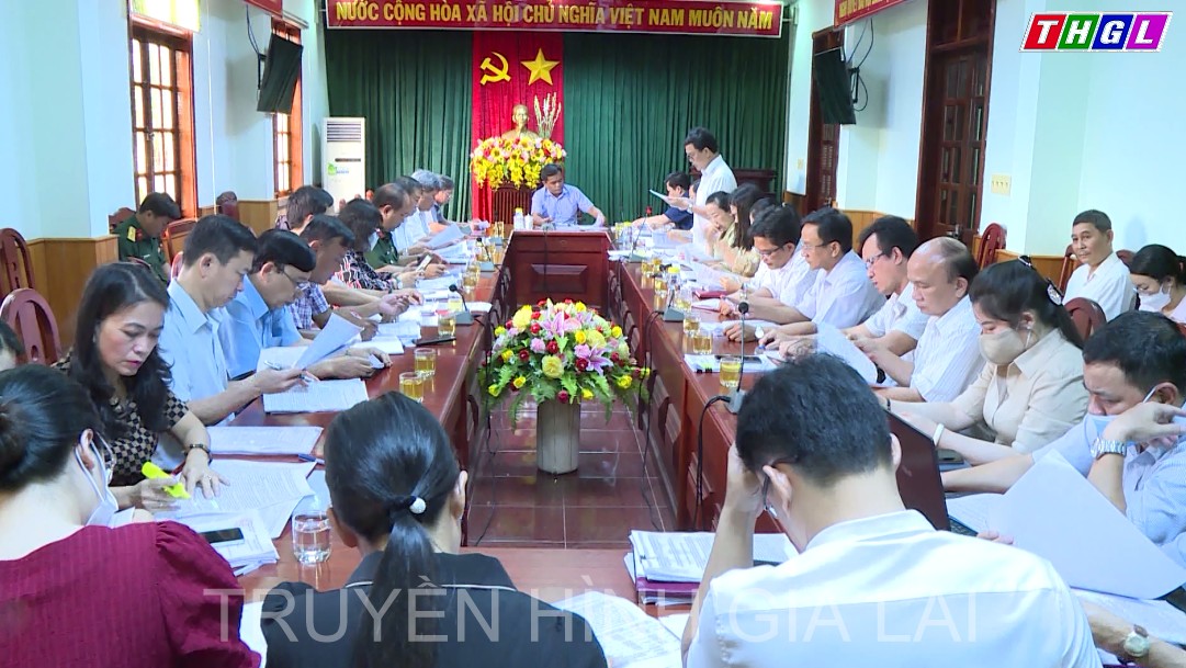 Thường trực Hội đồng Nhân dân tỉnh họp phiên thường kỳ