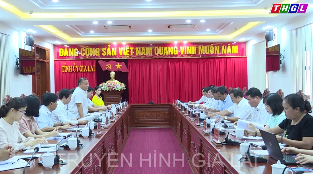 Bí thư Tỉnh ủy Hồ Văn Niên làm việc với Đoàn công tác của Trung ương Hội Nông dân Việt Nam