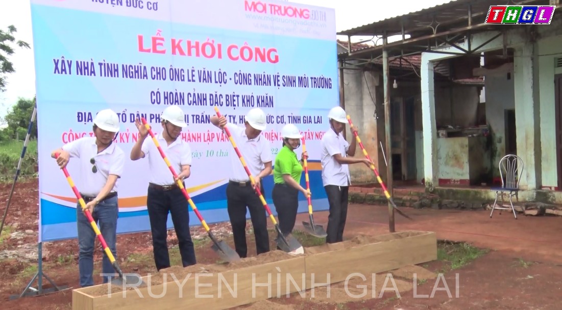 Khởi công xây dựng nhà tình nghĩa cho công nhân có hoàn cảnh khó khăn