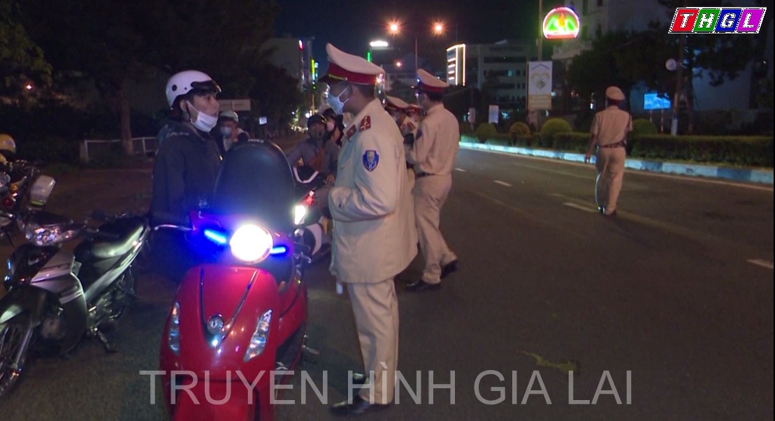 Gia Lai thực hiện cao điểm xử lý người tham gia giao thông vi phạm nồng độ cồn
