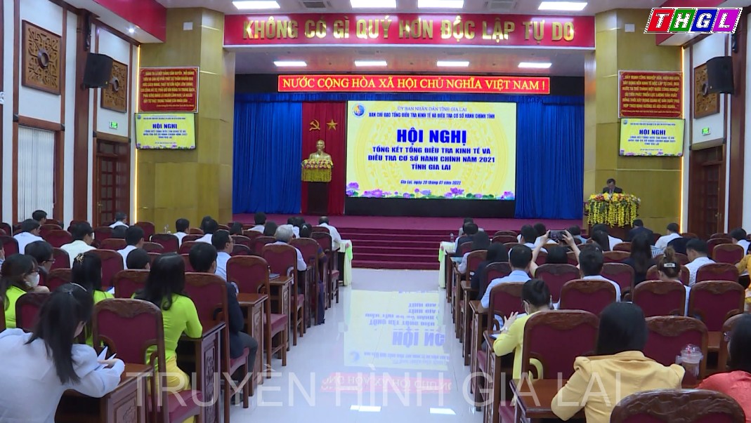Hội nghị tổng kết tổng điều tra kinh tế và điều tra cơ sở hành chính năm 2021