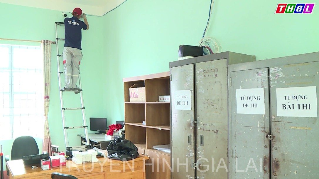 Ayun Pa kiểm tra công tác chuẩn bị tổ chức Kỳ thi tốt nghiệp THPT năm 2022   