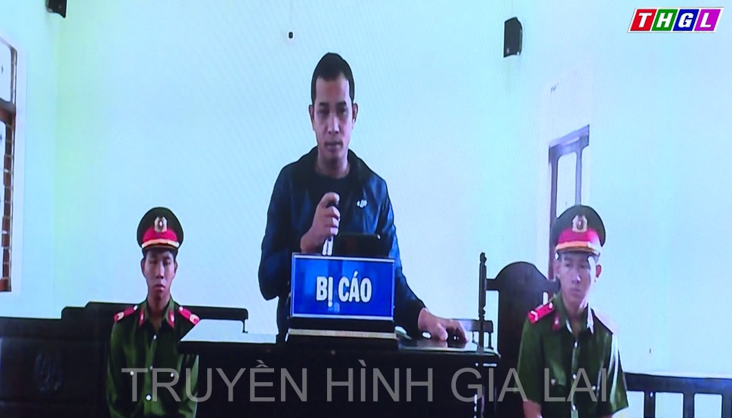 TAND tỉnh Gia Lai xét xử trực tuyến vụ án Trần Công Vinh về tội “Đánh bạc”